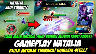 ITEM NATALIA TERBARU❗EMBLEM & BUILD NATALIA TERSAKIT 2023❗TUTORIAL & GAMEPLAY NATALIA TOP 1 GLOBAL