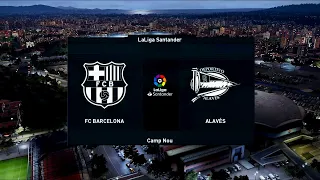 Barcelona vs Alaves | Camp Nou | 2020-21 La Liga | PES 2021