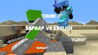 Sapnap vs English (ft. Dream and GeorgeNotFound)