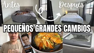 CAMBIOS EN HABITACIÓN PRINCIPAL😍 + ME PINTO LAS CEJAS😅 + YA SÉ QUE LE PASA A LA LAVADORA 🙌🏼