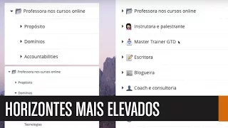 Organizando os horizontes mais elevados do GTD