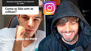 Cuidado com o que vc pergunta no Instagram... a resposta pode doer