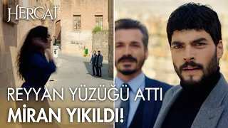 Reyyan, Miran'ın gözü önünde yüzüğü yere attı! - Hercai 9. Bölüm