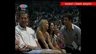 Türkiye - Yugoslavya EuroBasket 2001 Final - Full Match - TRT Yayını -VHS Arşivi