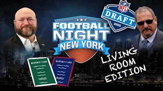 NFL Draft Grades for the Jets and Giants | Football Night in New York: Living Room Edition | SNY