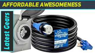 reviewRVmonsterShop 50 Amp Generator Cord and Power Inlet Box: The Ultimate Outdoor Power Solution