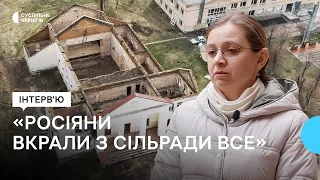 "Росіяни вкрали у сільраді все — не було ні ручок, ні паперу"│Інтерв'ю з головою Іванівської громади