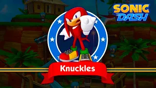Sonic Dash - Knuckles Mod Unlocked vs All Bosses Zazz Eggman - All 44 Characters Unlocked