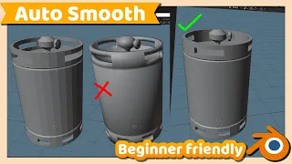 Blender Tutorial : How to Auto Smooth in Blender 3.0
