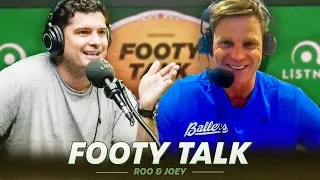 Roo & Joey | Roo Fires Up On The Drugs Policy, Freo Flying & Ginnivan Hard Done By | Footy Talk AFL
