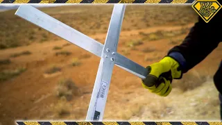 Giant Metal Boomerang... Did It Come Back?