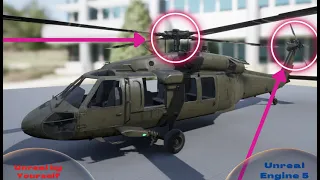 Unreal Engine 5 - Helicopter rotator