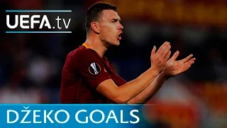 Watch five goals from Edin Džeko