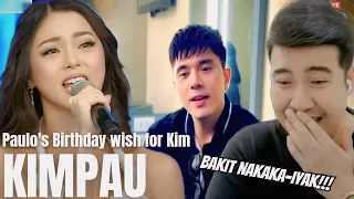 [REACTION] KIMPAU | PAULO's Birthday Wish for Kim on IT'S SHOWTIME | Kim Chiu and Paulo Avelino