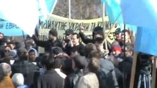 Сергей Ковальский на митинге памяти Челебиджихана