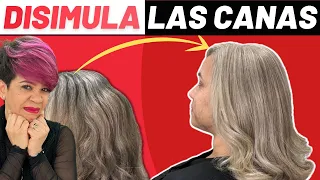 CÓMO TAPAR CANAS CON TÉCNICAS DE MECHAS by Ana Vásquez