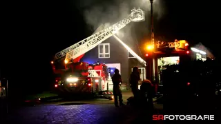 Uitslaande brand aan het Zuid in Drachten
