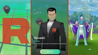 START SWITCH TACTICS - Giovanni battle Shadow Suicune - Pokémon Go