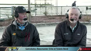 2024 Bassmaster Elite Live Mix at Toledo Bend, LA - Day 3