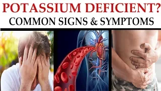 How to Recognize These Signs and Symptoms of Potassium Deficiency - Dr Alan Mandell, DC