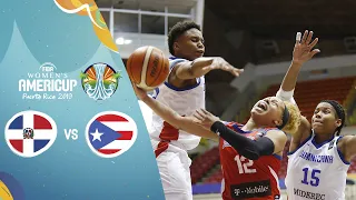 Dominican Republic v Puerto Rico - Full Game - FIBA Women's AmeriCup 2019