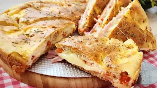 SALVE ESSA RECEITA! LANCHÃO DE FORNO MAIS FÁCIL QUE EXISTE