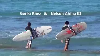 Hawaiian style longboard