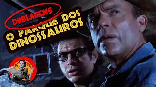 Jurassic Park: O Parque dos Dinossauros - três dublagens (VHS/ TV aberta/ Cinema 3D)