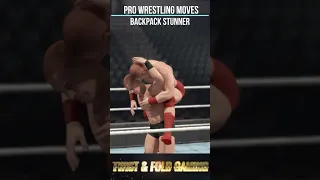 Pro Wrestling Moves 191 Backpack Stunner
