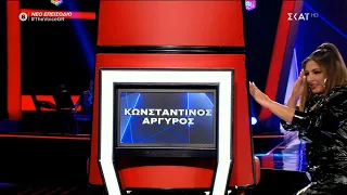 Ο εκνευρισμός της Παπαρίζου για το μπλοκ του Αργυρού (The Voice of Greece 6, Επεισόδιο 12)