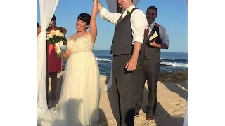 Mr & Mrs Burgess ~ Wedding Ceremony ~ Cabo 070816