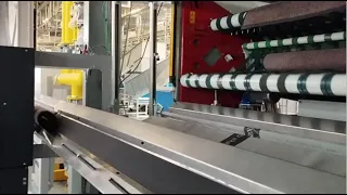 automatic rollingsystem LAMAC RM18 with 26 droppositions in 44meters line up