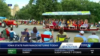 Iowa State Fair parade to roll through downtown Des Moines