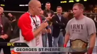 GSP Is Not Impressed By Matt Hughes' Performance