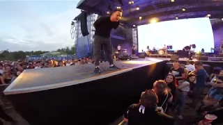 Ten Typ Mes - afera/ drama z fanem na koncercie za ,, ochlapanie wodą " Hip Hop Kemp 2017