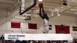 Lual Manyang Blair Basketball 19-20 Highlights