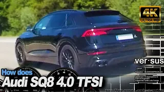 BMW M2 Competition vs Audi SQ8 4.0 TFSI +120-210 Insta360 ONE X DriveAnalyser RaceRender [4k]