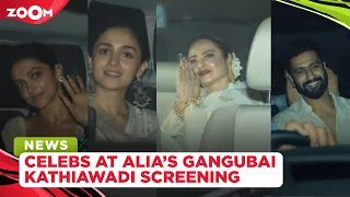 Deepika Padukone, Sara, Vicky, Malaika-Arjun attend Alia Bhatt's Gangubai Kathiawadi screening