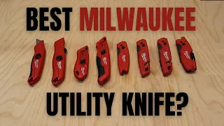 BEST MILWAUKEE UTILITY KNIFE? - Every Milwaukee Utility Knife from Home Depot Reviewed (2021)