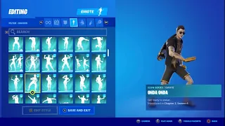 New Skin MIDSUMMER MIDAS!! Showcase with almost all emotes from fortnite! ⚜️