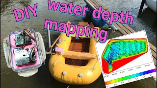 DIY 3D water depth mapping with Arduino and echo sounder