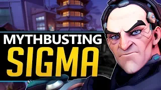 Overwatch Mythbusters - Sigma All Interactions for Abilities and Ultimate