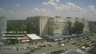 Timelapse 23-06-2020 - Новомосковск, Украина