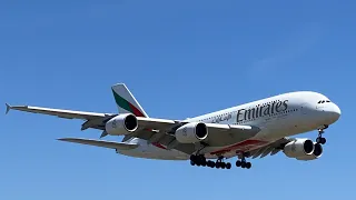 My best LAX plane spotting experience loud and closeup shots. (4 A380 arrivals)