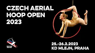 Czech Aerial Hoop Open 2023 - Liliana Zahajko, JUNIOŘI A