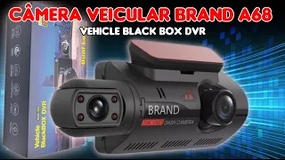 [023ª ED] CÂMERA VEICULAR - VEHICLE BLACK BOX DVR A68.