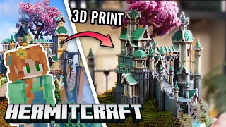 I 3D Printed GeminiTay's Hermitcraft Minecraft MegaBase