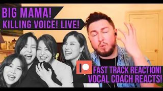 Vocal Coach Reacts! Big Mama! Killing Voice! Live! PATREON FAST TRACK REACTION!