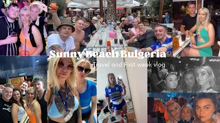 Travel Vlog- work abroad for Sunny Beach Takeover DGV Bulgaria. Summer season rep 2022.