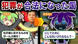 【文化大革命】国民2000万人が洗脳…毛沢東が招いた歴史の闇【ずんだもん&ゆっくり解説】